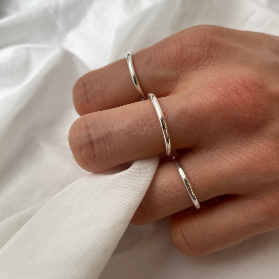 Trio of rings 2.0 silver