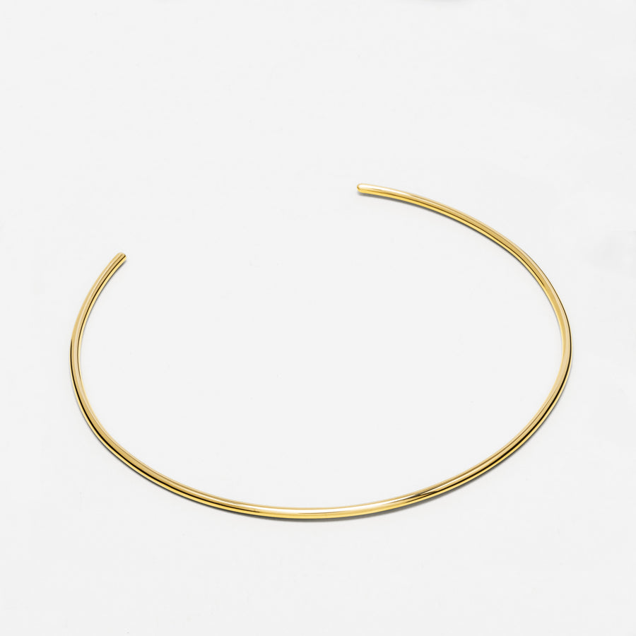 Neck bangle 3.0 vermeil