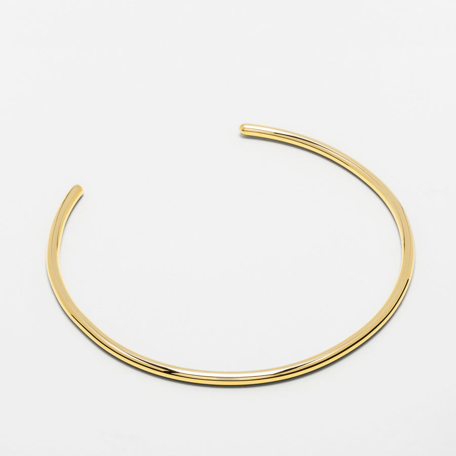 Neck bangle 5.0 vermeil